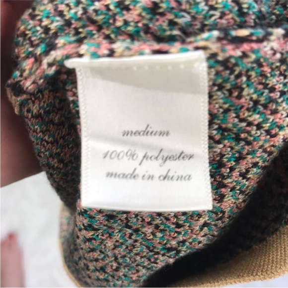 Buttons Medium Midi Sweater Dress Boho Long Sleeve - Picture 5 of 5